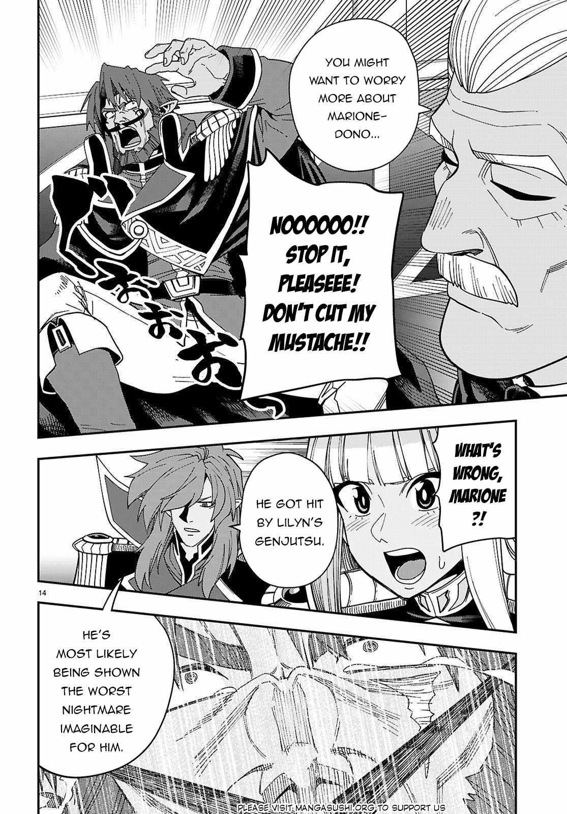 Konjiki No Moji Tsukai – Yuusha Yonin Ni Makikomareta Unique Cheat Chapter 119 - Page 16