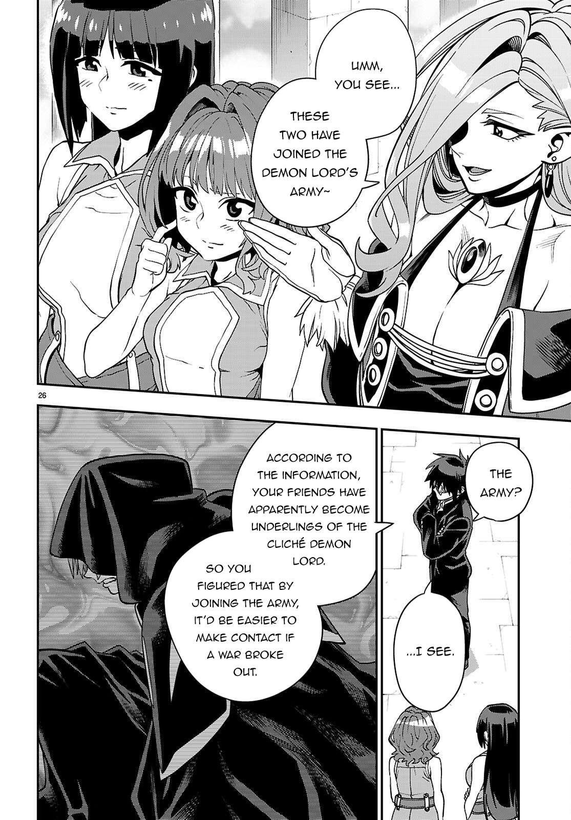 Konjiki No Moji Tsukai – Yuusha Yonin Ni Makikomareta Unique Cheat Chapter 120 - Page 26