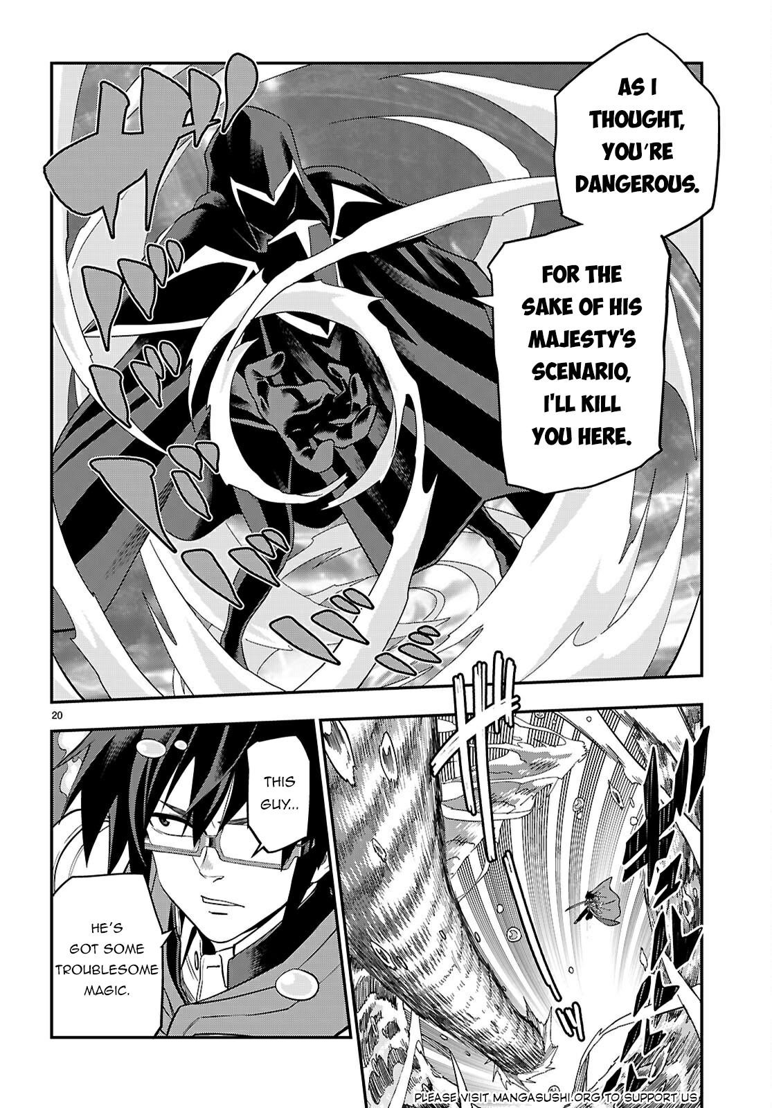 Konjiki No Moji Tsukai – Yuusha Yonin Ni Makikomareta Unique Cheat Chapter 122 - Page 20