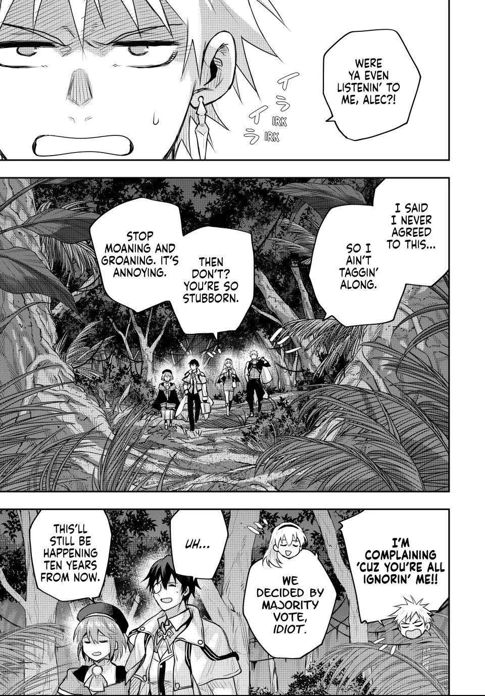 A Court Magician, Who Was Focused On Supportive Magic Because His Allies Were Too Weak, Aims To Become The Strongest After Being Banished Chapter 185 - Page 1