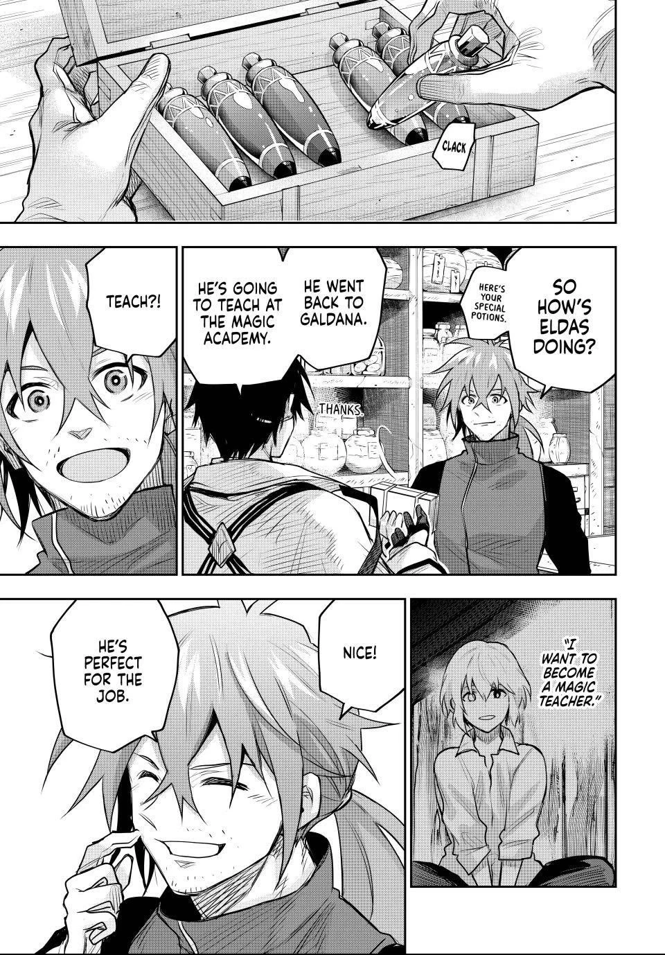 A Court Magician, Who Was Focused On Supportive Magic Because His Allies Were Too Weak, Aims To Become The Strongest After Being Banished Chapter 185 - Page 9