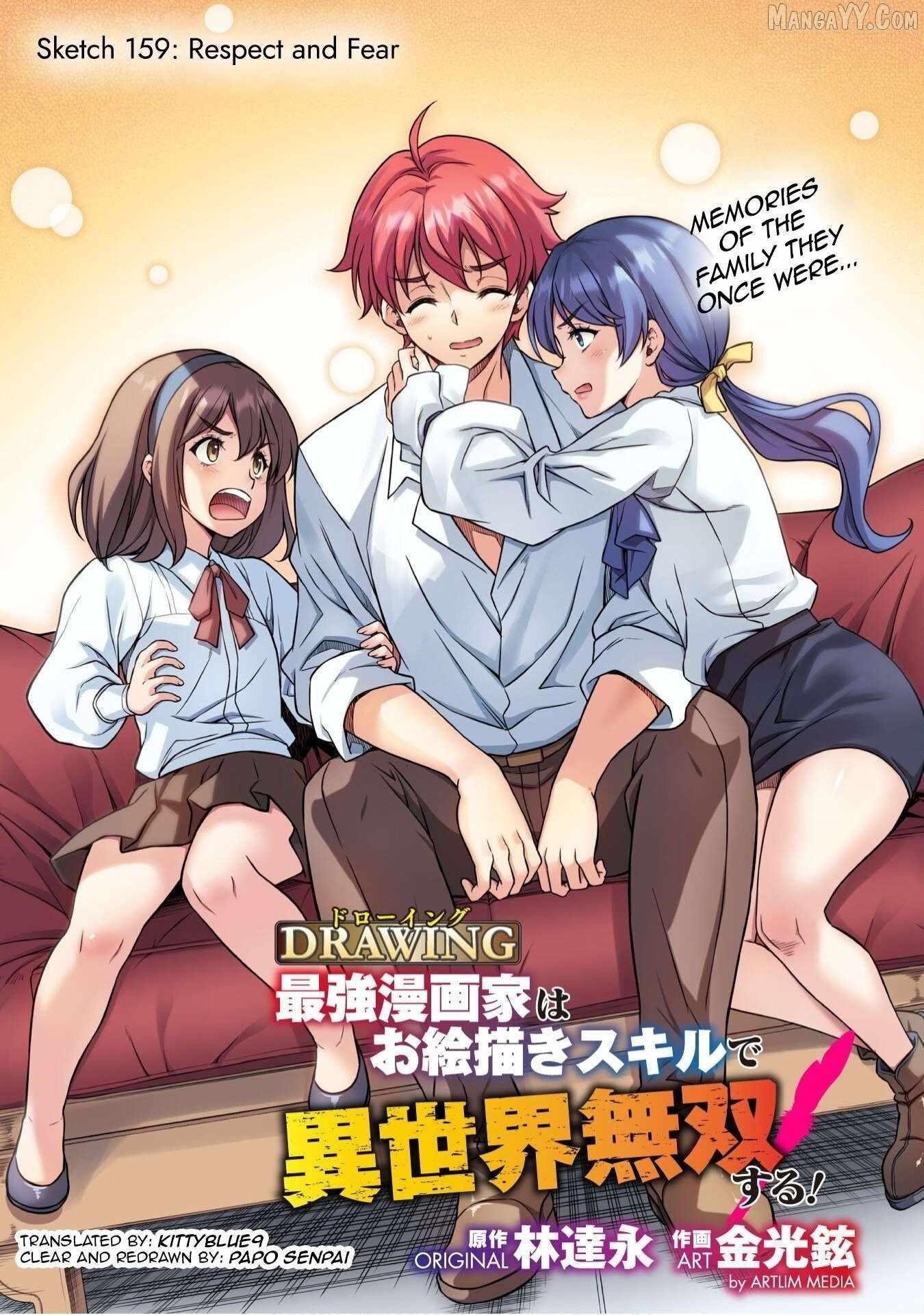 Drawing: Saikyou Mangaka wa Oekaki Skill de Isekai Musou Suru! Chapter 159 - Page 1