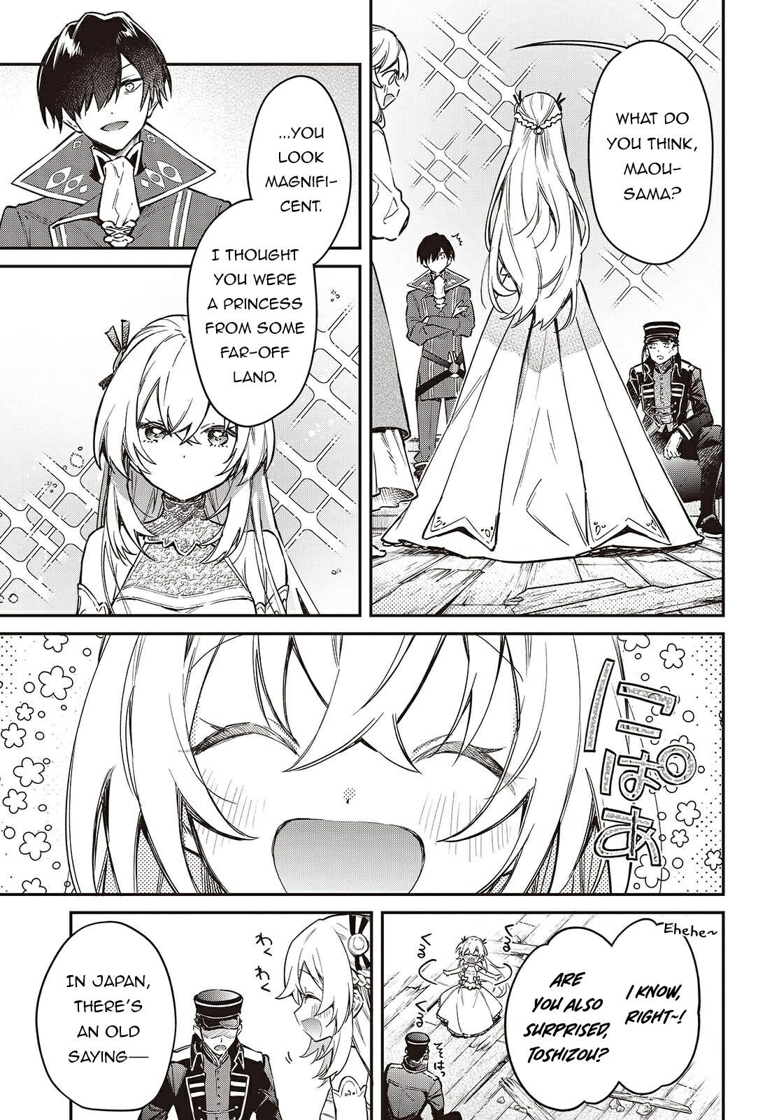 Realist Maou Niyoru Seiiki Naki Isekai Kaikaku Chapter 67 - Page 13