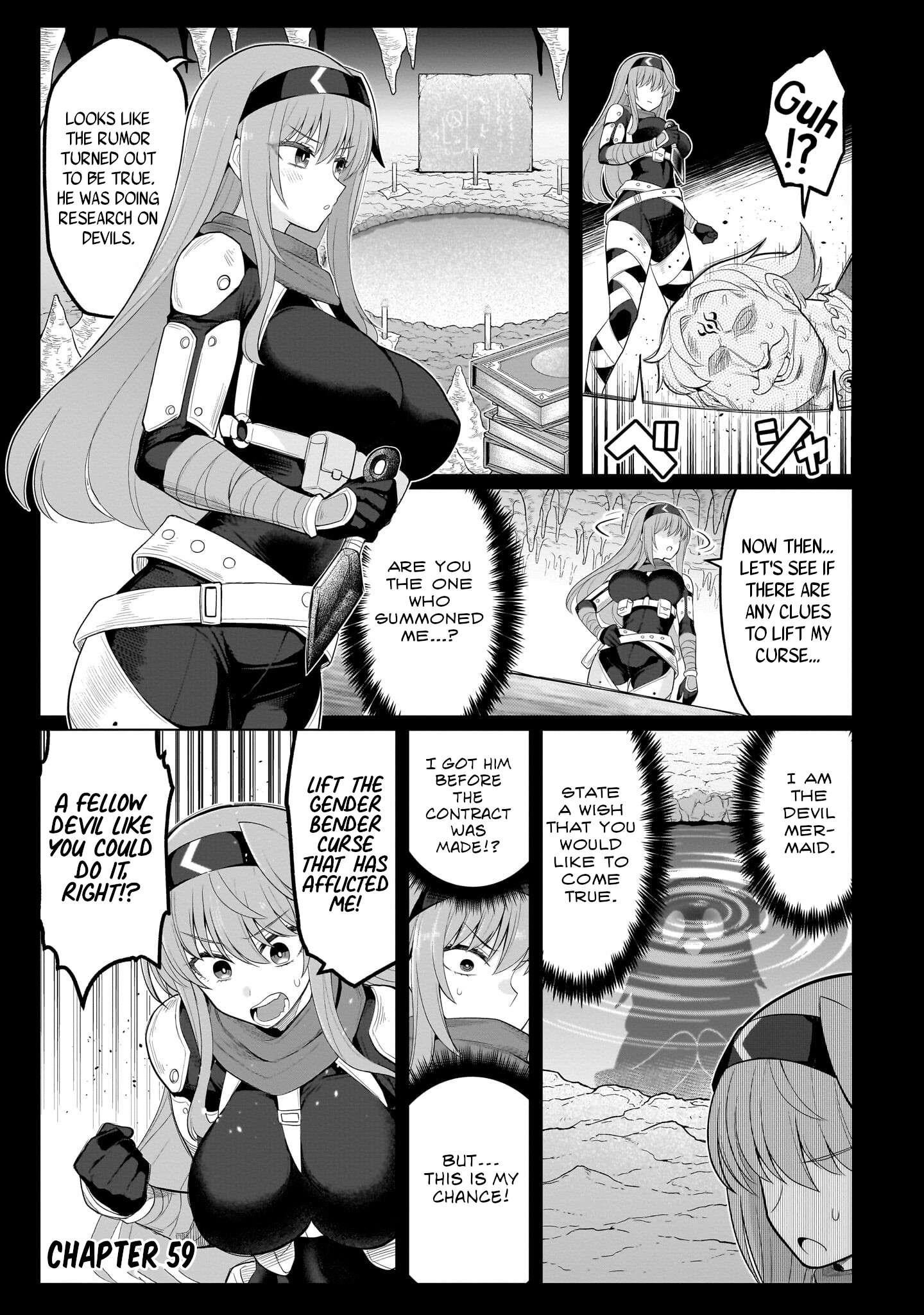 I’m Dating a Dark Summoner Chapter 59 - Page 1