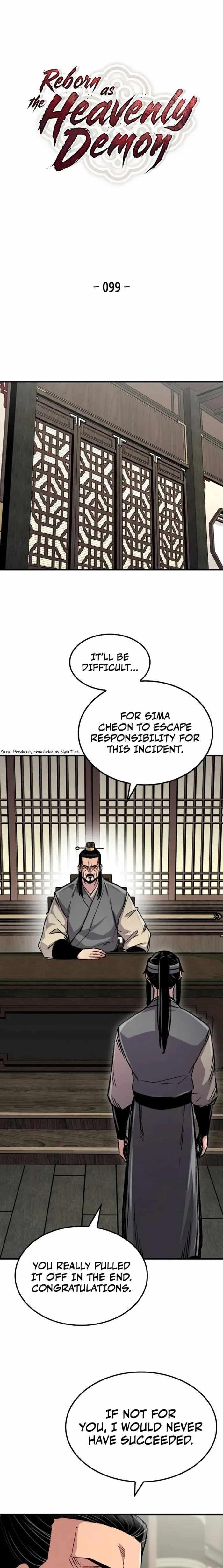 Reincarnated Heavenly Demon Chapter 99 - Page 1