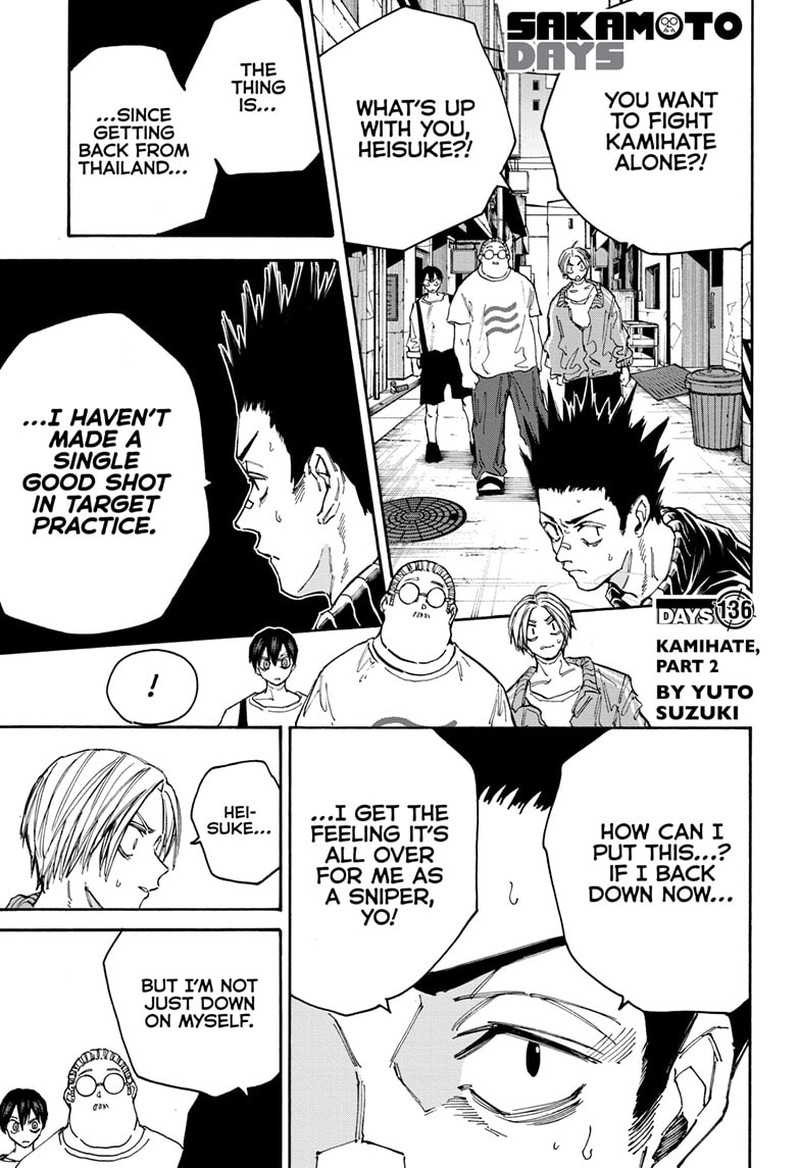 Sakamoto Days Chapter 136 - Page 1