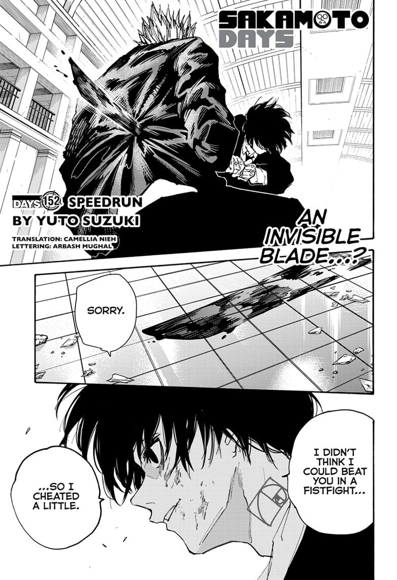 Sakamoto Days Chapter 152 - Page 1