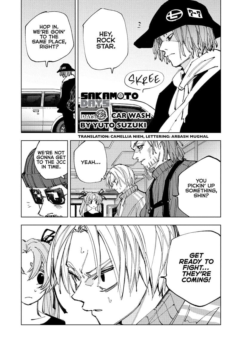 Sakamoto Days Chapter 236 - Page 1