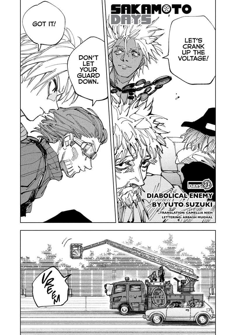 Sakamoto Days Chapter 237 - Page 1