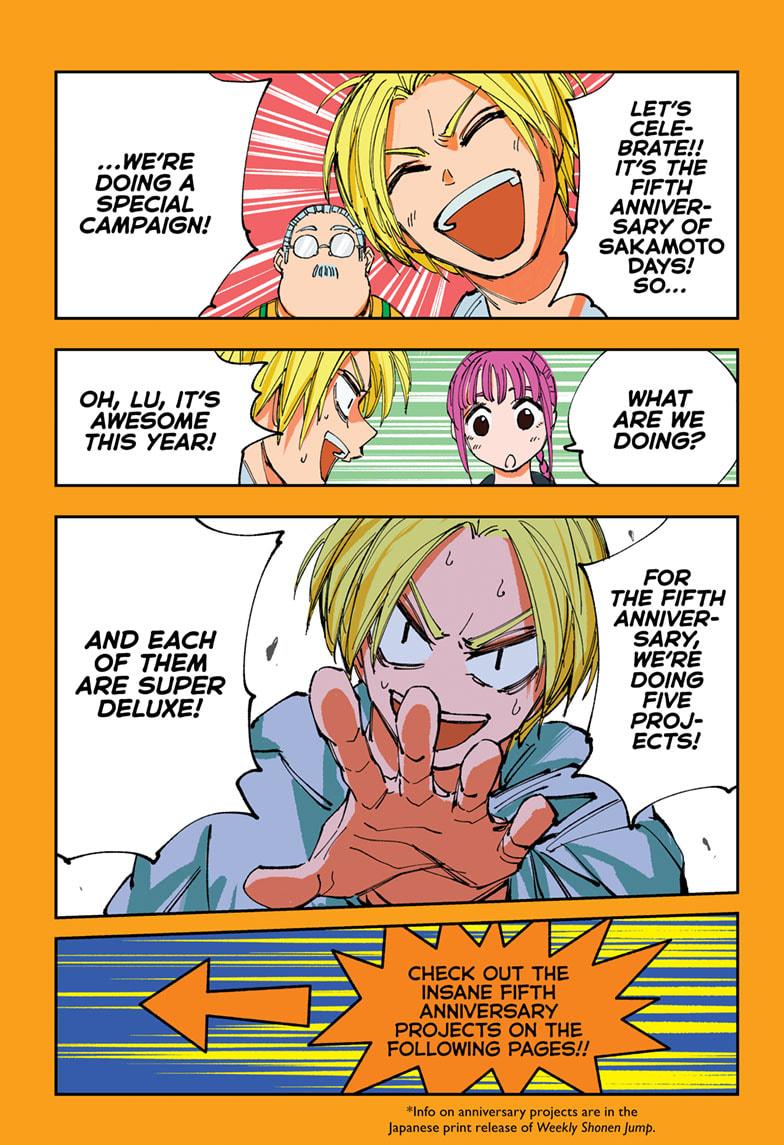 Sakamoto Days Chapter 240 - Page 1