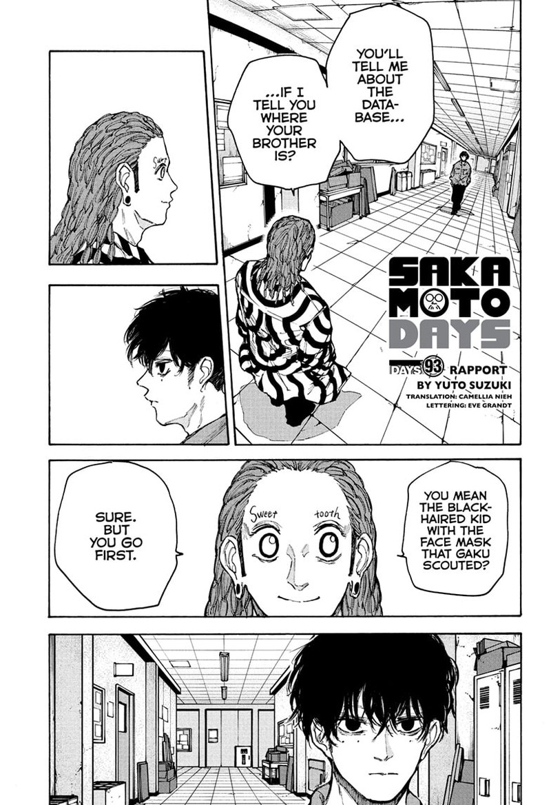 Sakamoto Days Chapter 93 - Page 1