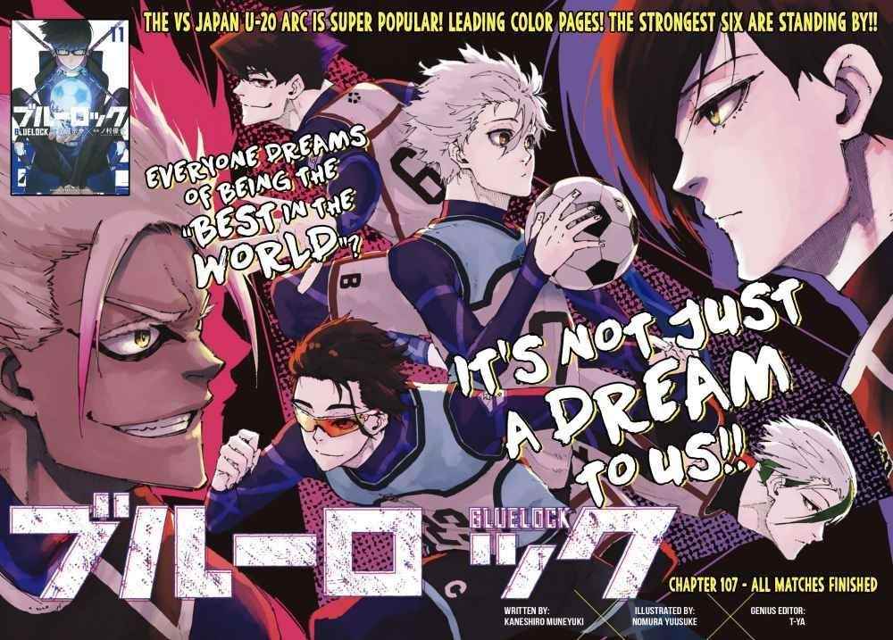 Blue Lock Chapter 107 - Page 1