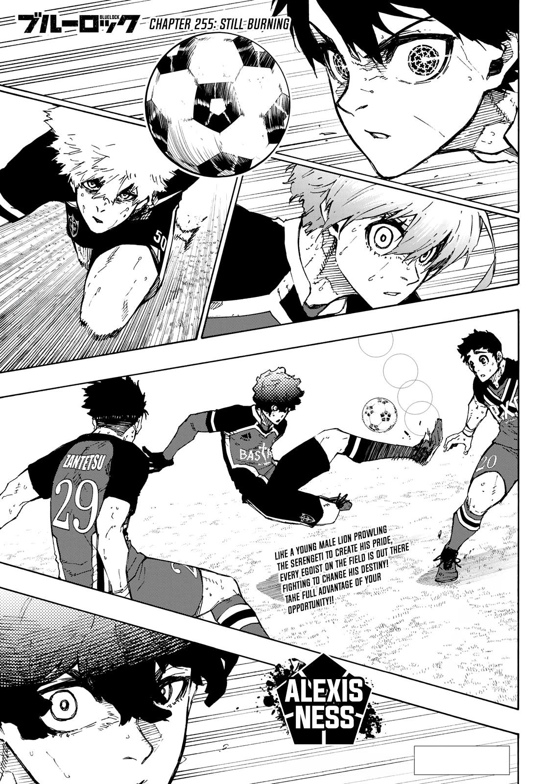 Blue Lock Chapter 255 - Page 1
