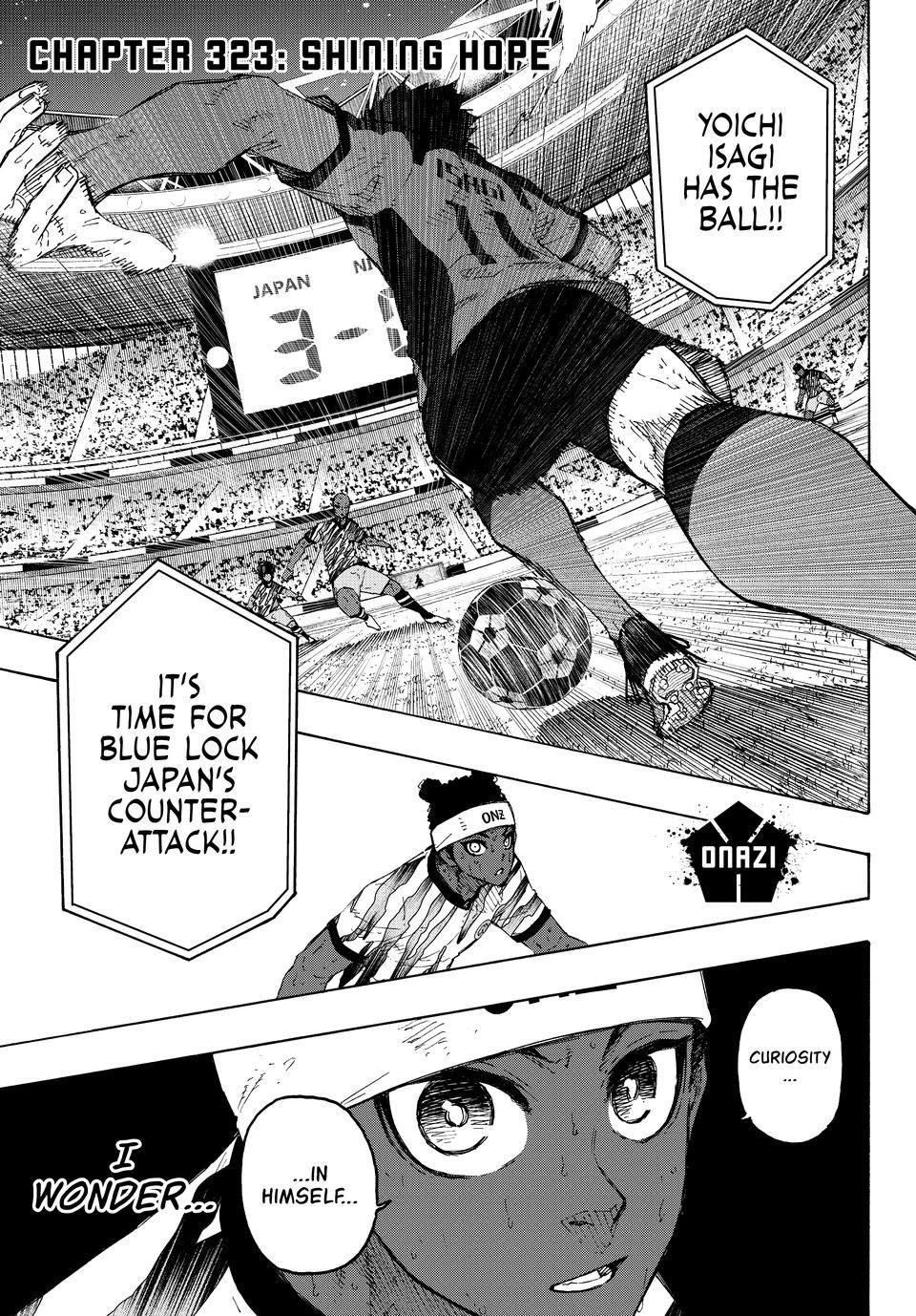 Blue Lock Chapter 323 - Page 1