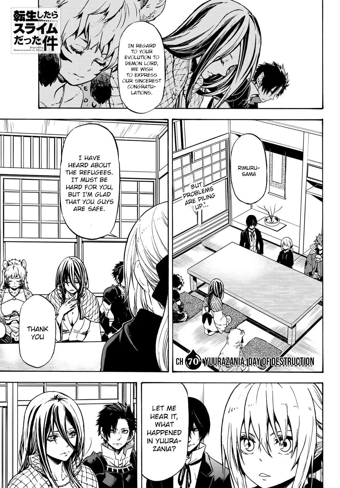 Tensei Shitara Slime Datta Ken Chapter 70 - Page 1