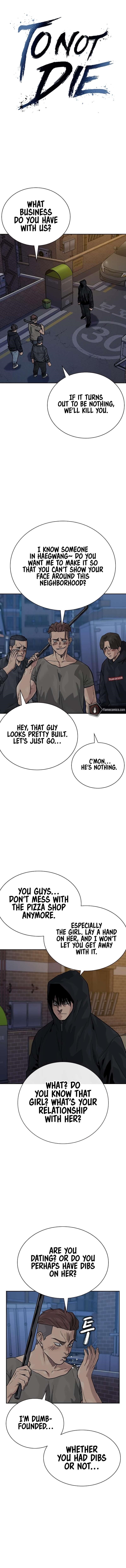 To Not Die Chapter 163 - Page 1