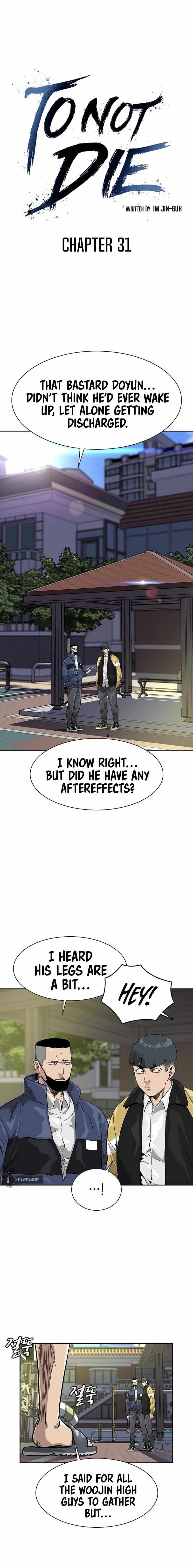 To Not Die Chapter 31 - Page 3