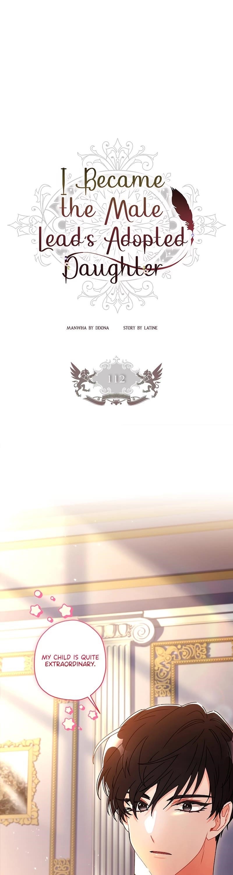 I Became the Male Lead’s Adopted Daughter Chapter 112 - Page 2