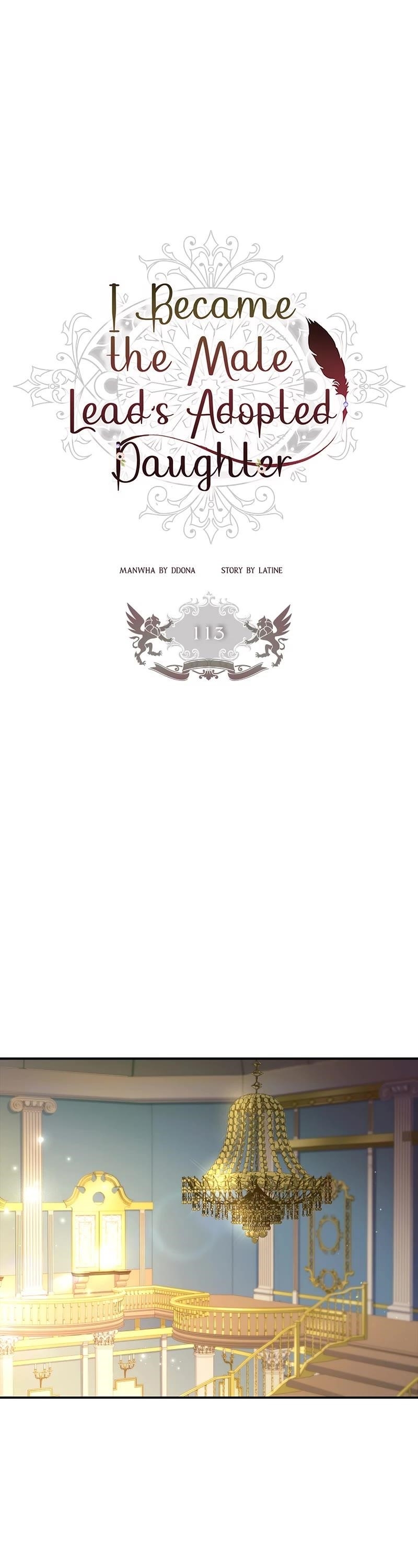 I Became the Male Lead’s Adopted Daughter Chapter 113 - Page 2