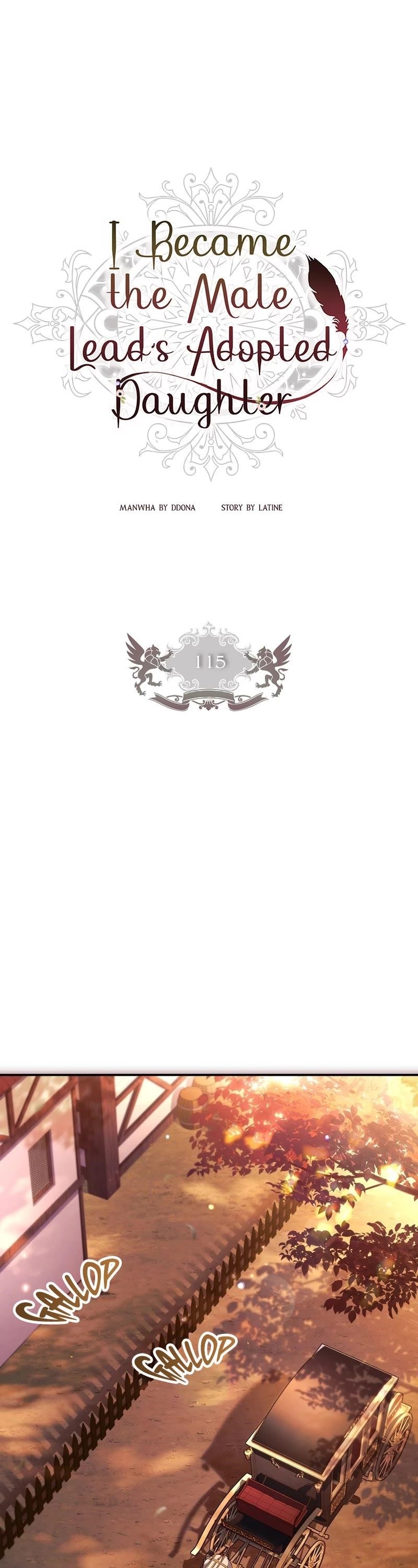 I Became the Male Lead’s Adopted Daughter Chapter 115 - Page 2