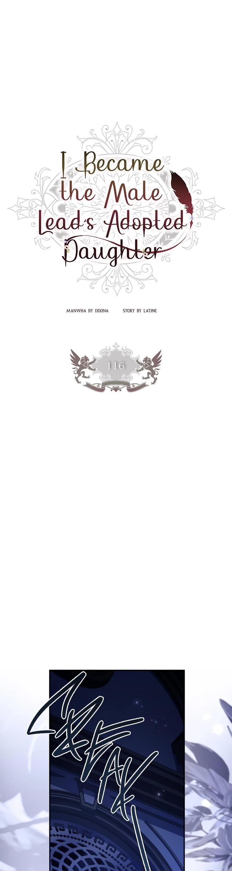 I Became the Male Lead’s Adopted Daughter Chapter 116 - Page 2