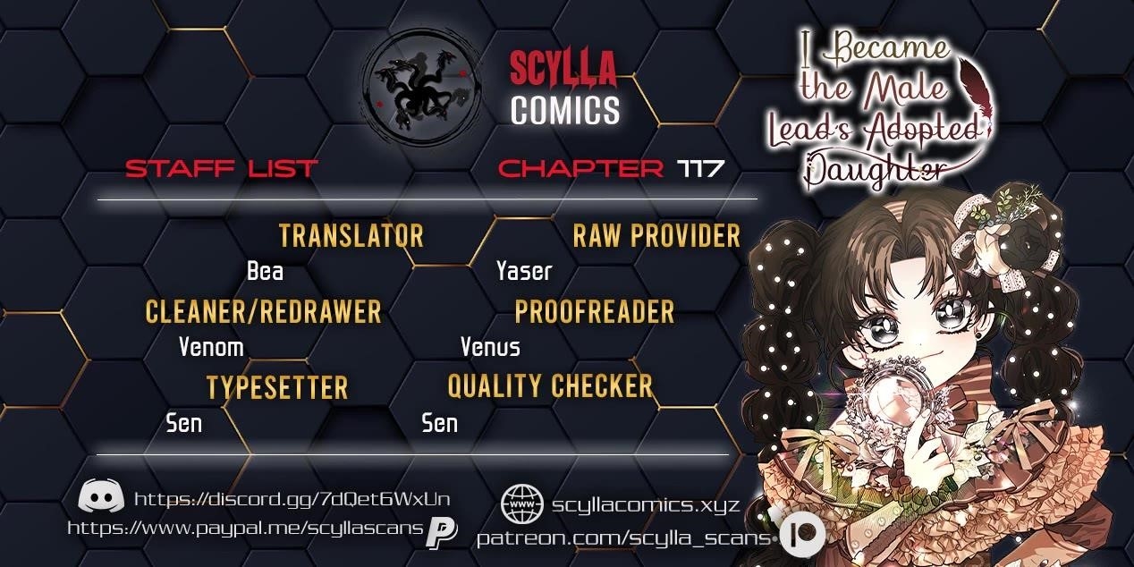 I Became the Male Lead’s Adopted Daughter Chapter 117 - Page 1