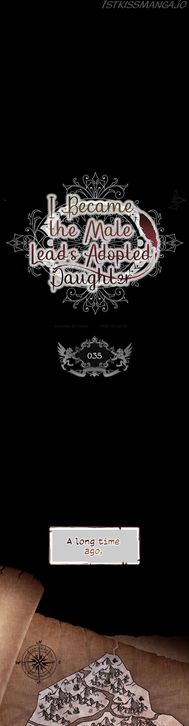 I Became the Male Lead’s Adopted Daughter Chapter 35 - Page 1