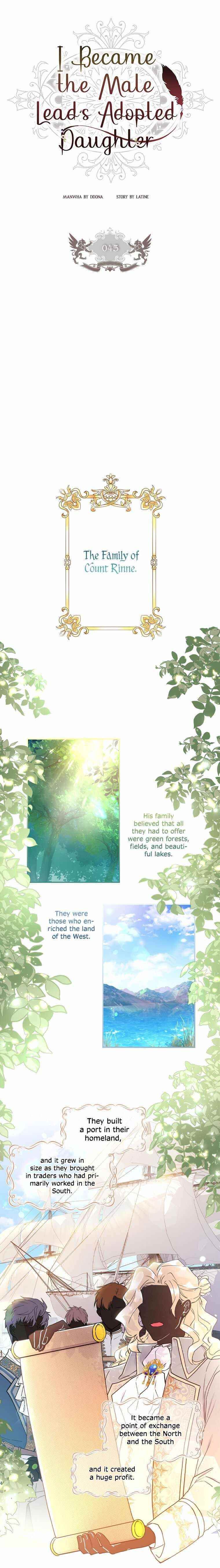 I Became the Male Lead’s Adopted Daughter Chapter 43 - Page 6