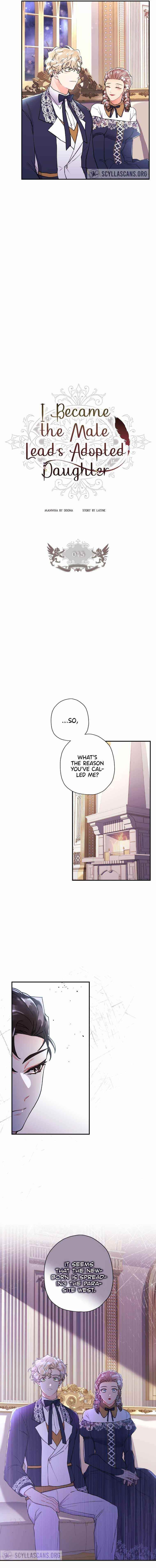 I Became the Male Lead’s Adopted Daughter Chapter 45 - Page 5