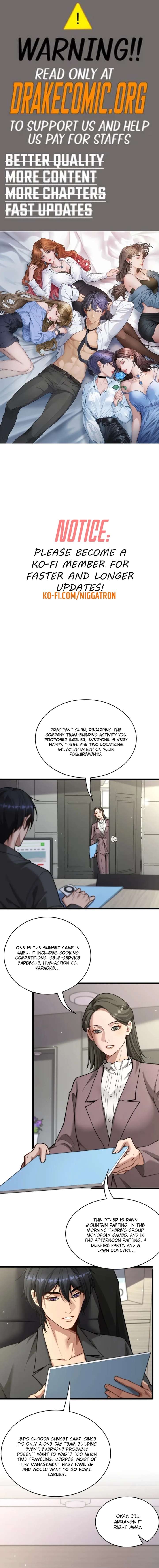 After Becoming Financially Free, They Offered Their Loyalty Chapter 74 - Page 1