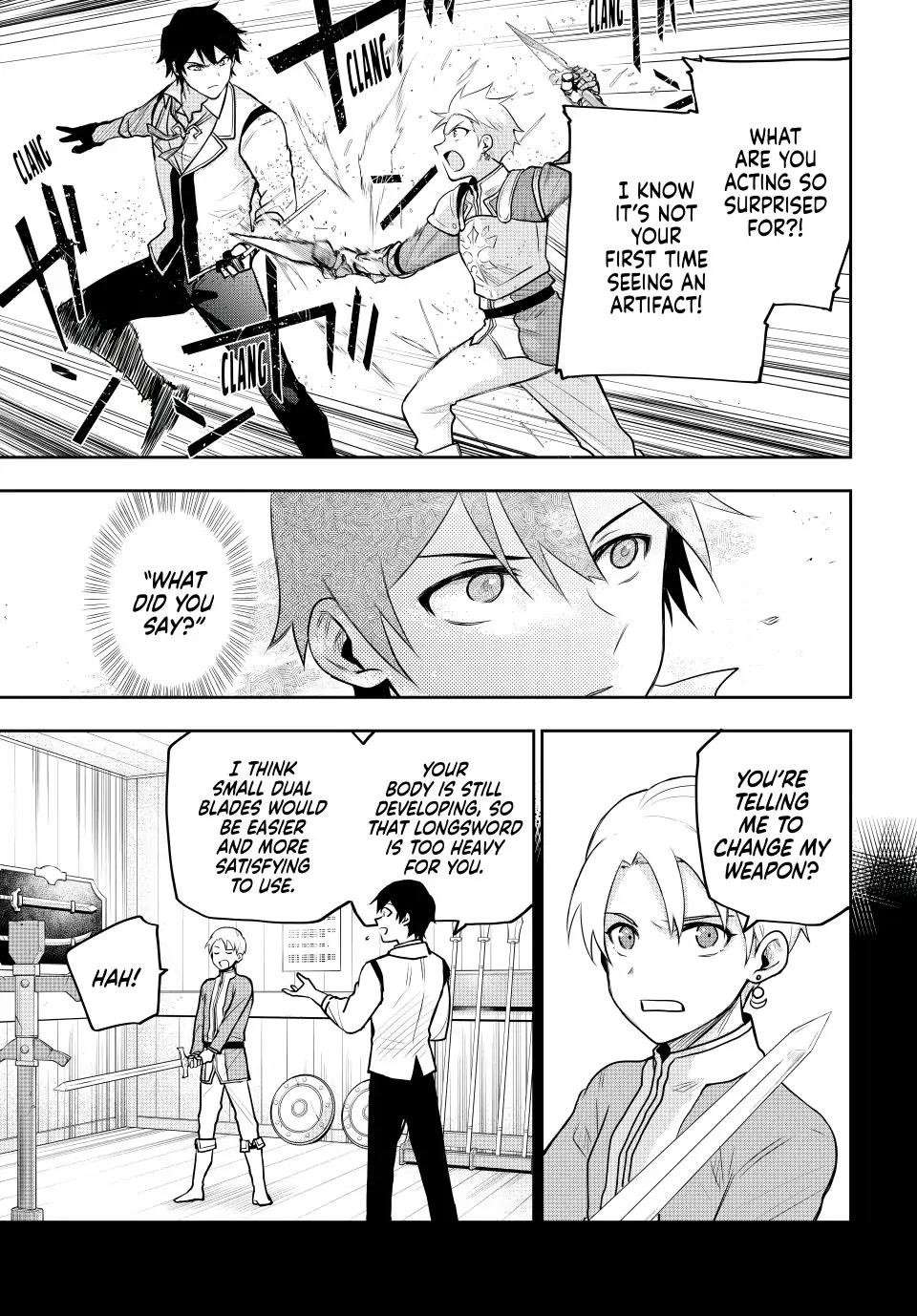 A Court Magician, Who Was Focused On Supportive Magic Because His Allies Were Too Weak, Aims To Become The Strongest After Being Banished Chapter 23 - Page 3