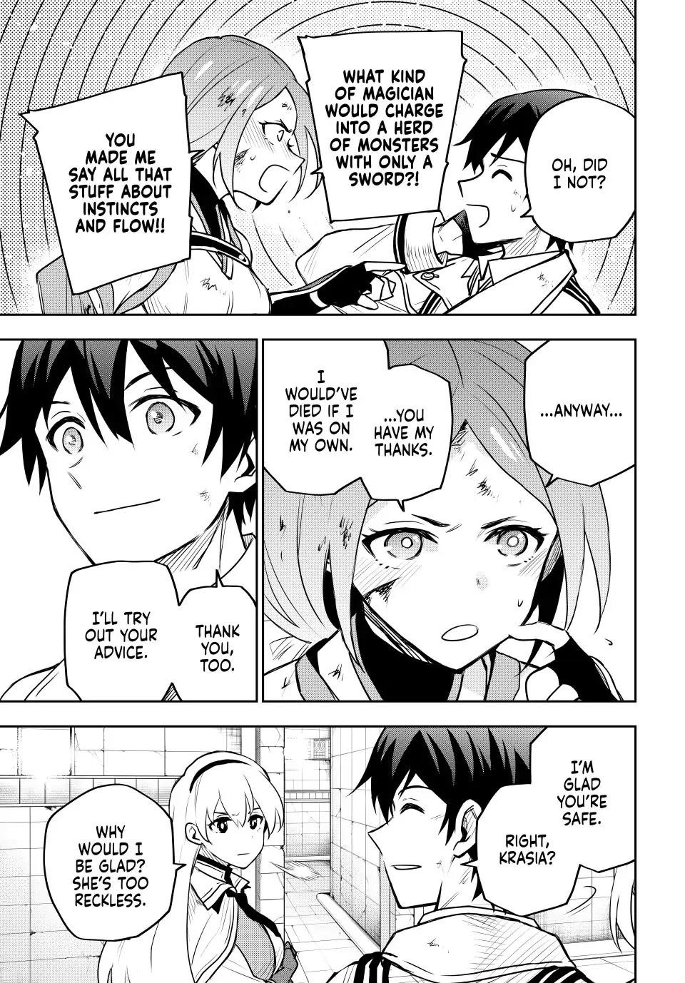 A Court Magician, Who Was Focused On Supportive Magic Because His Allies Were Too Weak, Aims To Become The Strongest After Being Banished Chapter 33 - Page 5