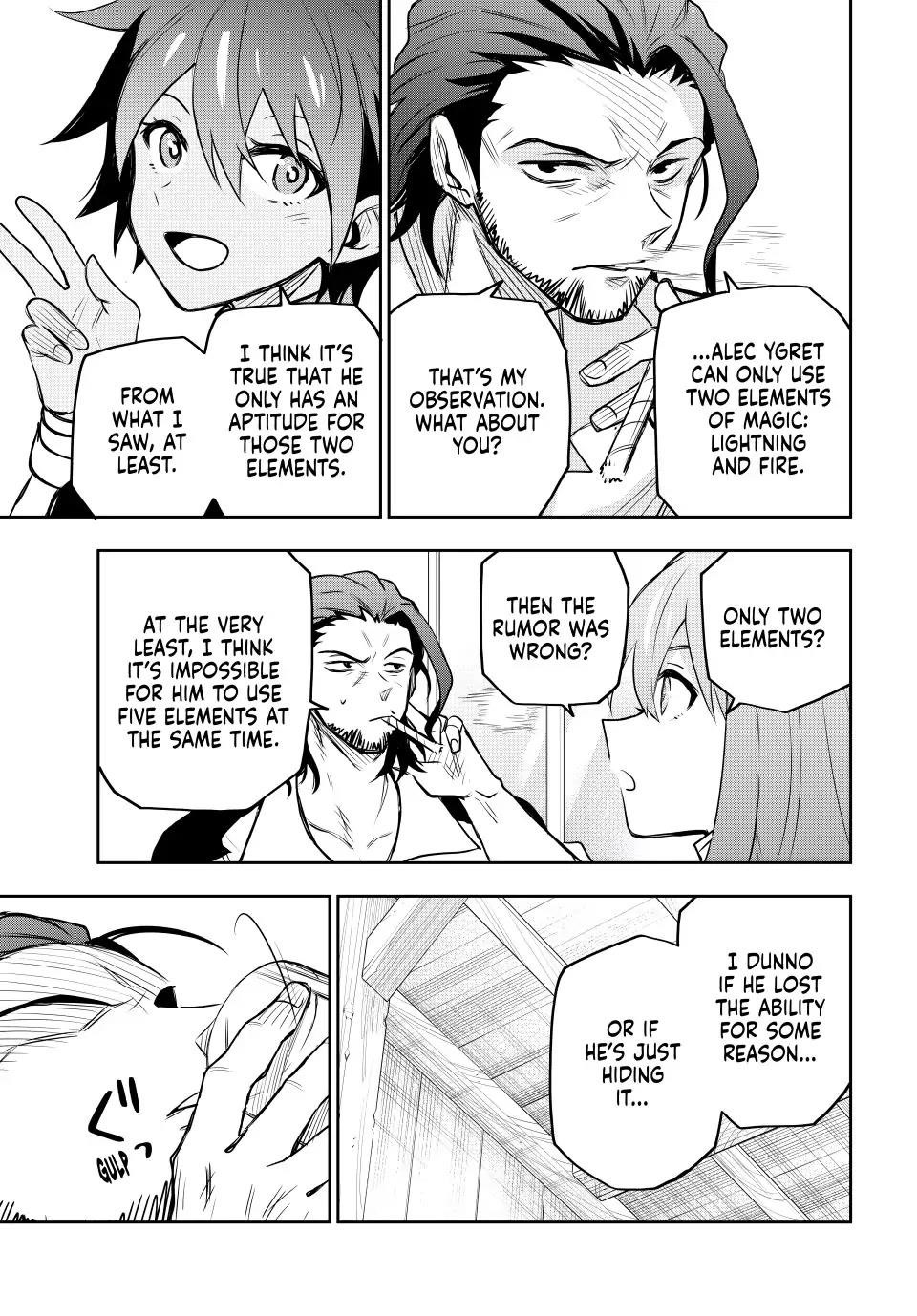 A Court Magician, Who Was Focused On Supportive Magic Because His Allies Were Too Weak, Aims To Become The Strongest After Being Banished Chapter 38 - Page 14