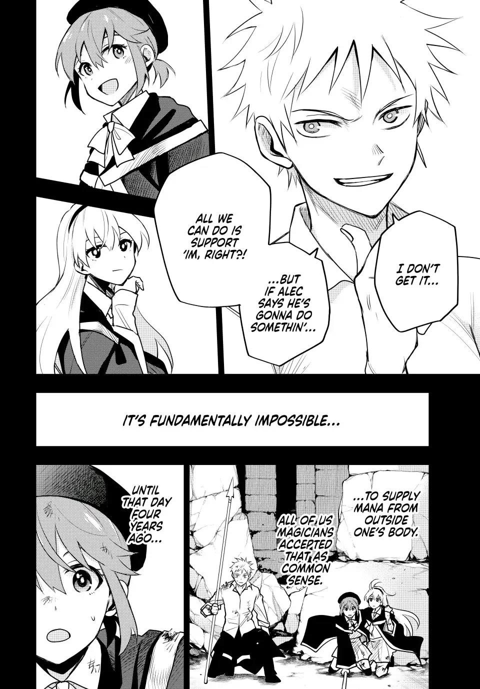 A Court Magician, Who Was Focused On Supportive Magic Because His Allies Were Too Weak, Aims To Become The Strongest After Being Banished Chapter 45 - Page 8