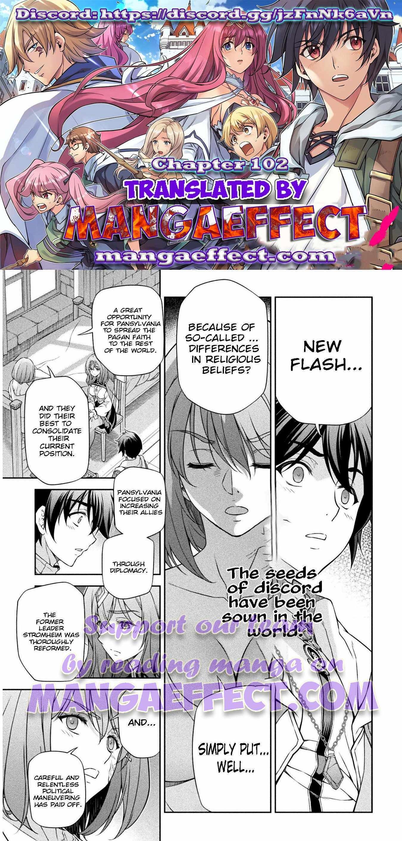 Drawing: Saikyou Mangaka wa Oekaki Skill de Isekai Musou Suru! Chapter 102 - Page 1