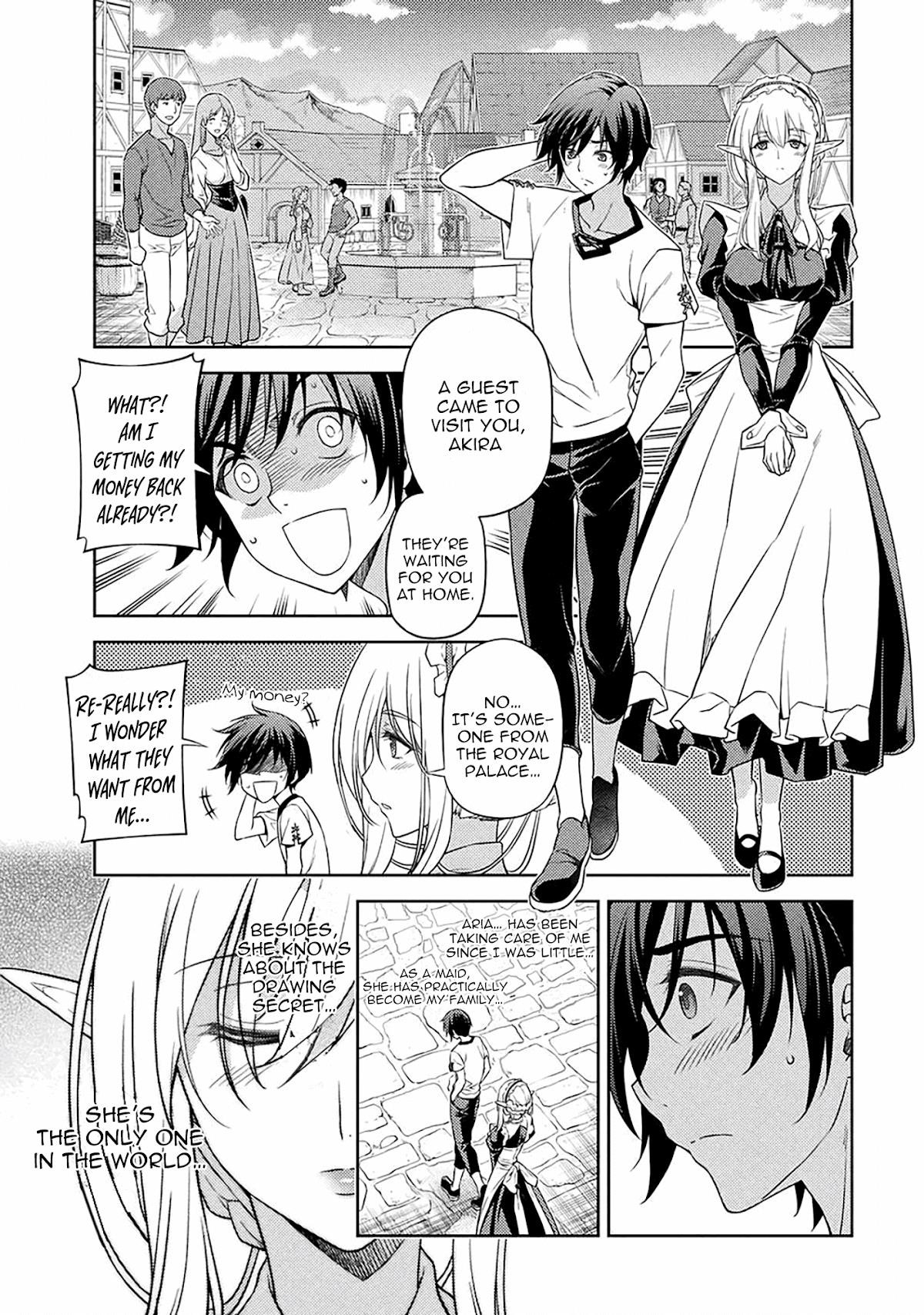 Drawing: Saikyou Mangaka wa Oekaki Skill de Isekai Musou Suru! Chapter 11 - Page 17