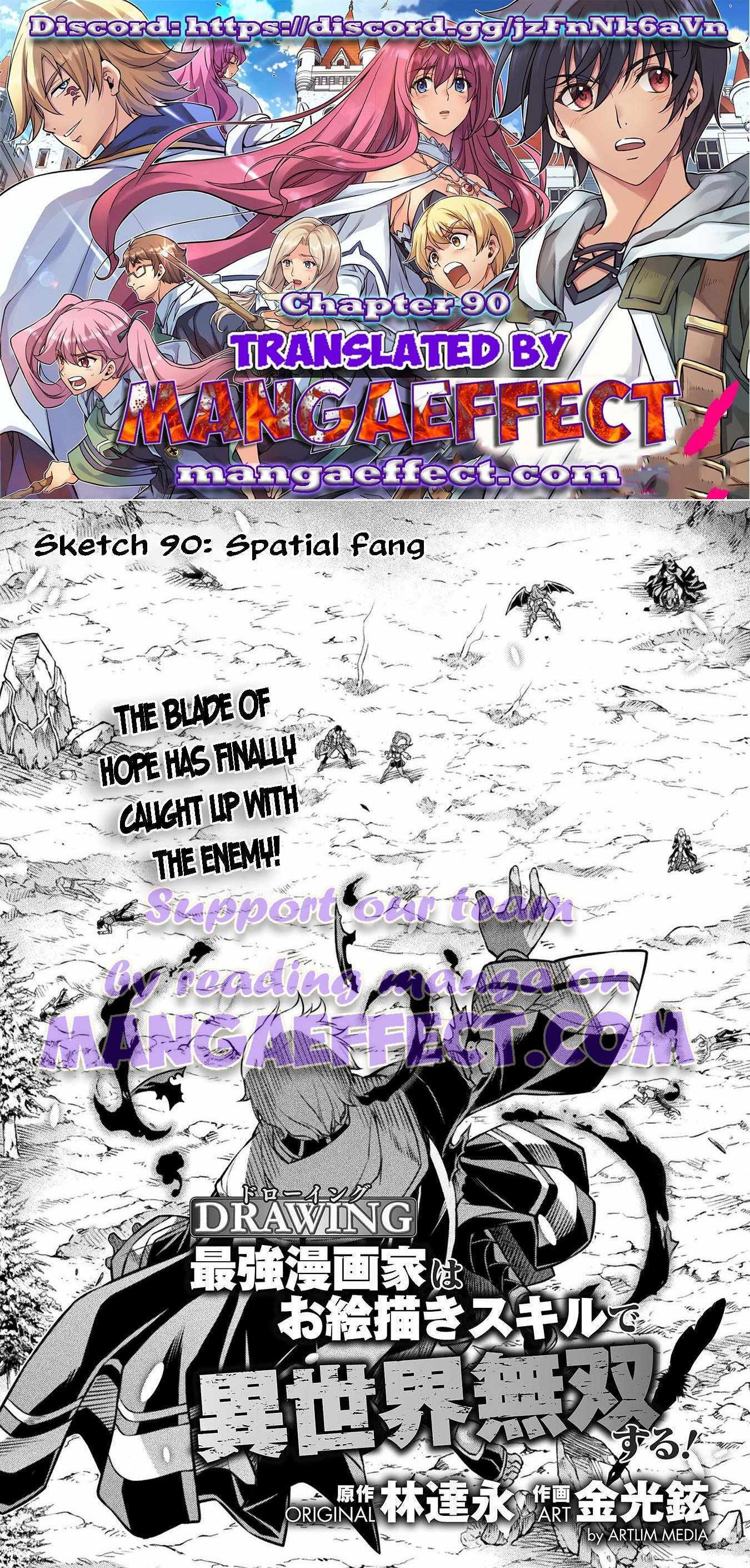 Drawing: Saikyou Mangaka wa Oekaki Skill de Isekai Musou Suru! Chapter 90 - Page 1