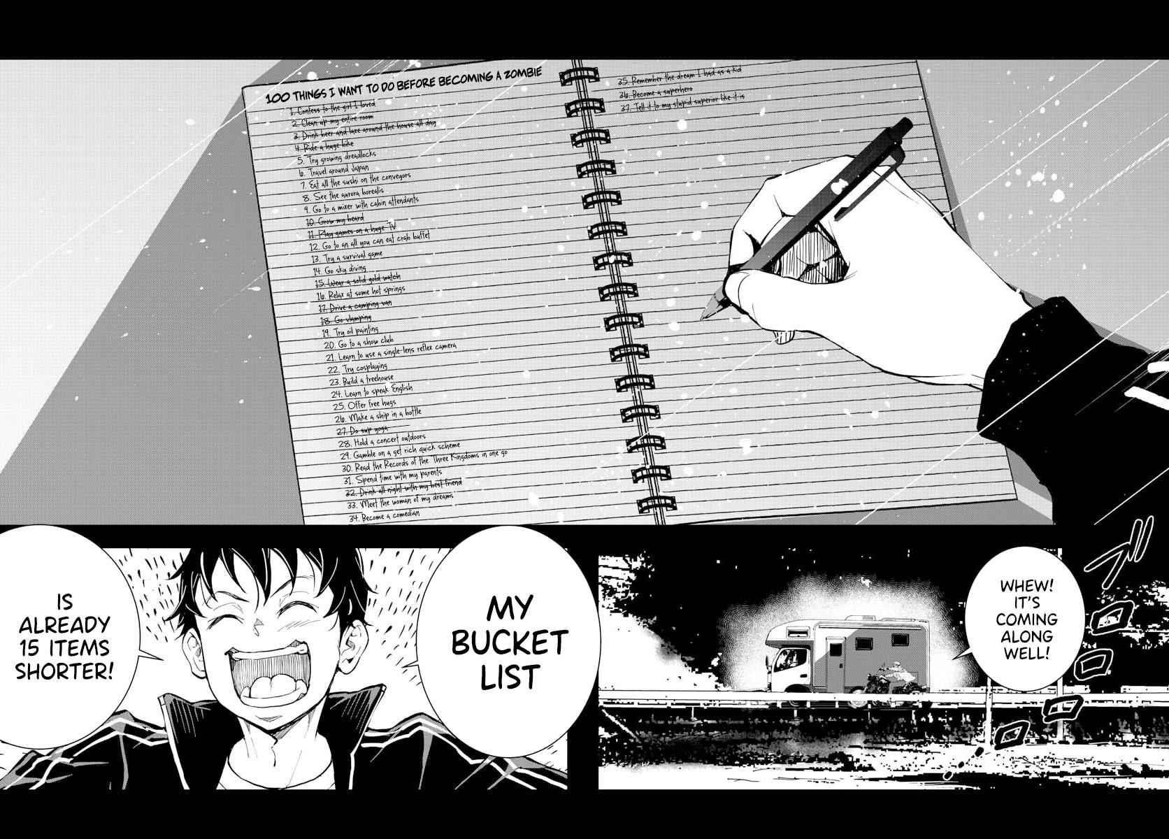 Zombie 100 ~100 Things I Want To Do Before I Become A Zombie Chapter 12 - Page 5