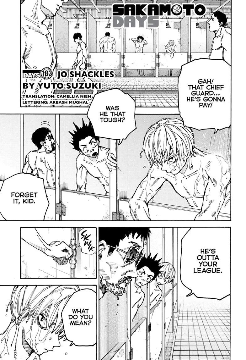 Sakamoto Days Chapter 183 - Page 1