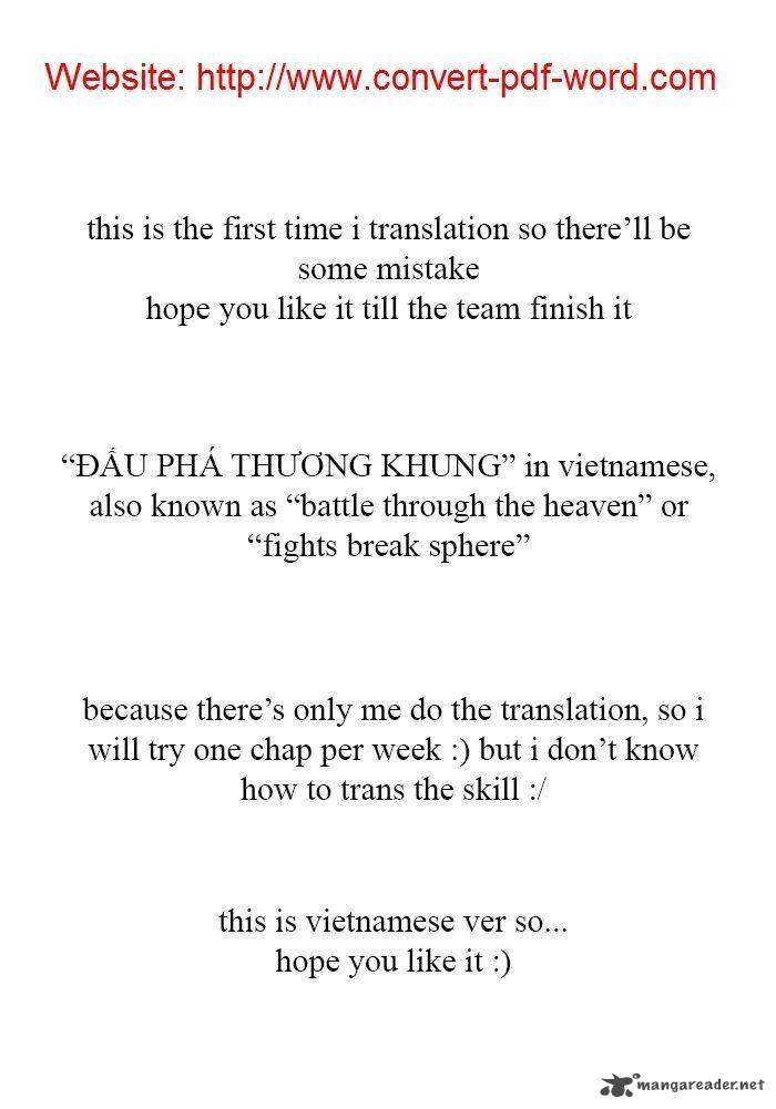 Battle Through the Heavens Chapter 11 - Page 1