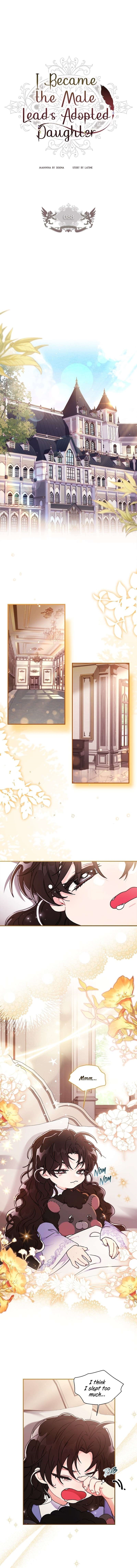 I Became the Male Lead’s Adopted Daughter Chapter 88 - Page 1